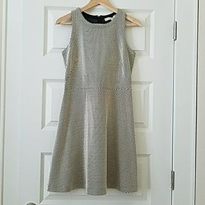 LOFT Dresses - Black and white waffle weave dress LOFT Dresses - Black and white waffle weave dress